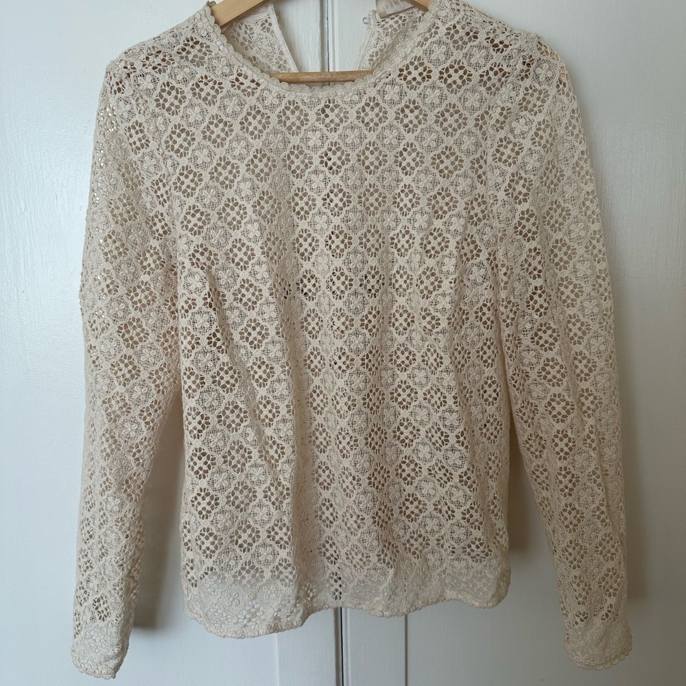 Sezane lova blouse - Picture 4 of 6